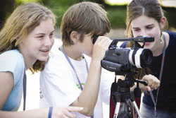 Kids with camera